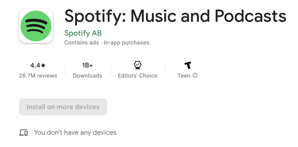 App Spotify