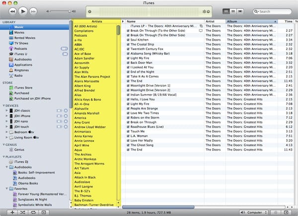 Sofort-Experte: Geheimnisse & Funktionen von iTunes 9