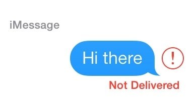 Error de iMessage no entregado en iPhone 12