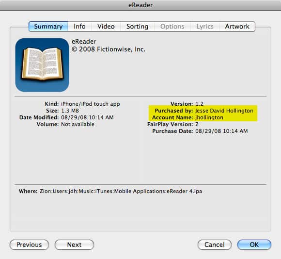 Problèmes de mise à jour des applications iPhone