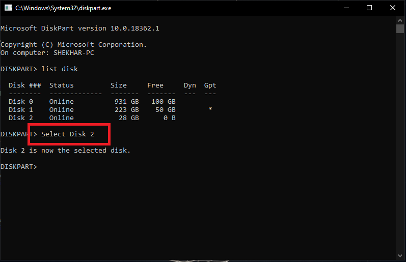 Remove Write Protection