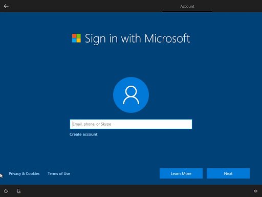 Exigence du compte Microsoft OOBE : Ce que cela signifie