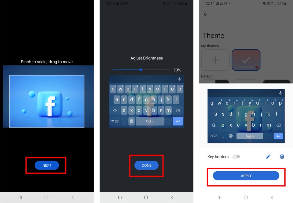 Poner imágenes en el teclado Android