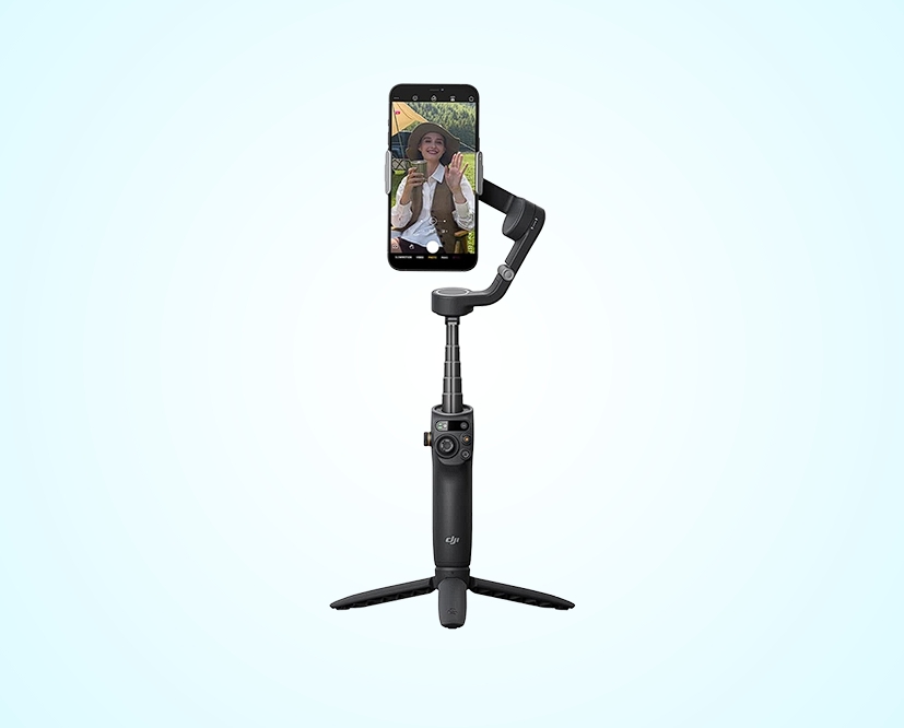 DJI Osmo Mobile 6 Estabilizador de Gimbal para Smartphone - Melhor Gimbal para iPhone