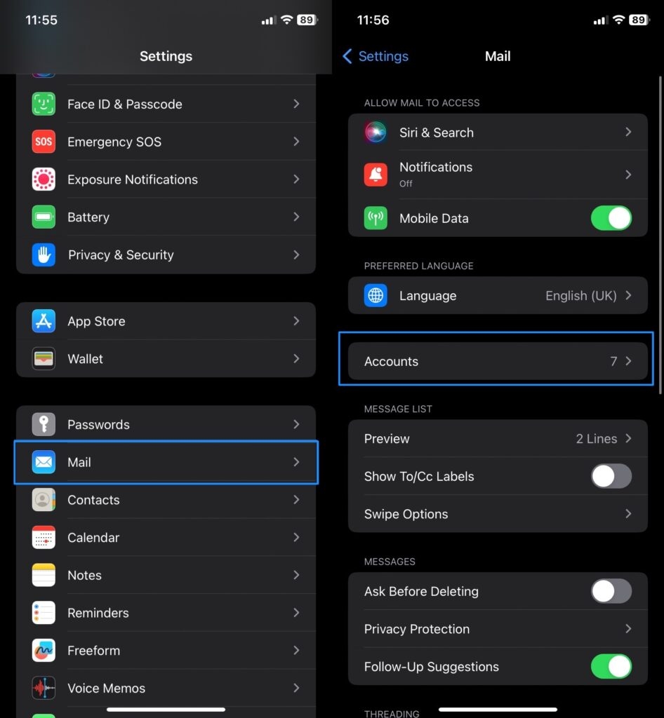 Impostazioni Mail iPhone - Problema Impossibile Verificare l'Identità del Server su iPhone