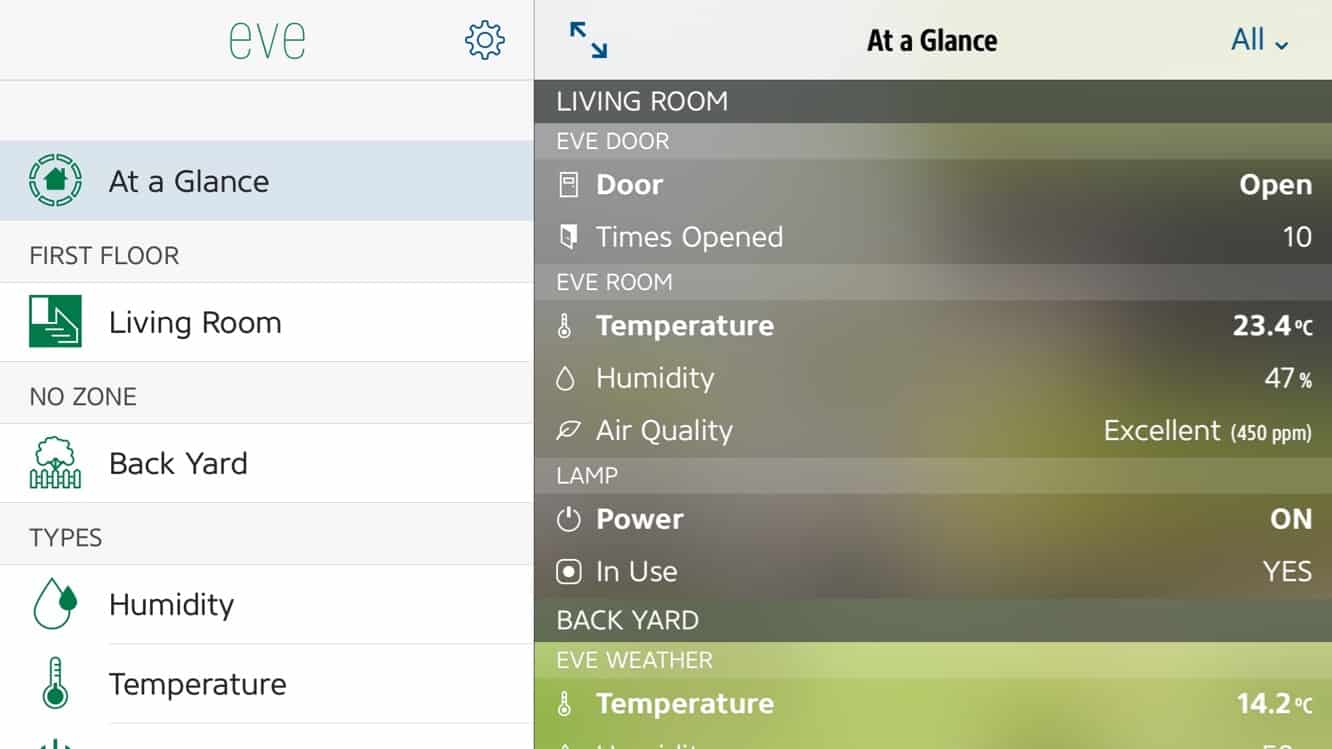 Recensione: Elgato Eve Room, Eve Weather + Eve Door & Window