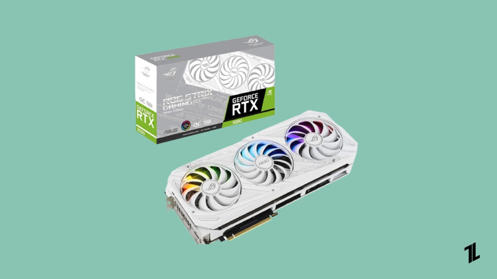 ASUS ROG Strix NVIDIA GeForce RTX 3080 Édition OC Blanche - PC Gaming Blanc sous 2300 USD avec Ryzen 5 5800X et RTX 3080