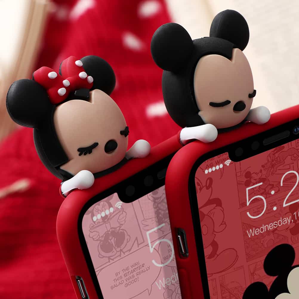 Custodia Matte Cartoon per iPhone SE 2020