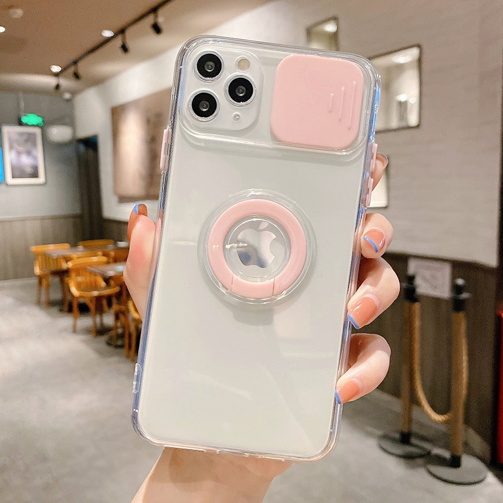 Custodia di Protezione per Fotocamera Trasparente per iPhone 13 Pro Max