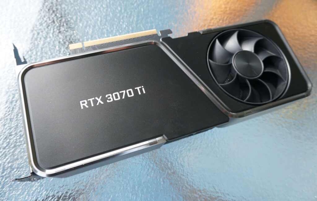 Informations de base sur la RTX 3070 Ti