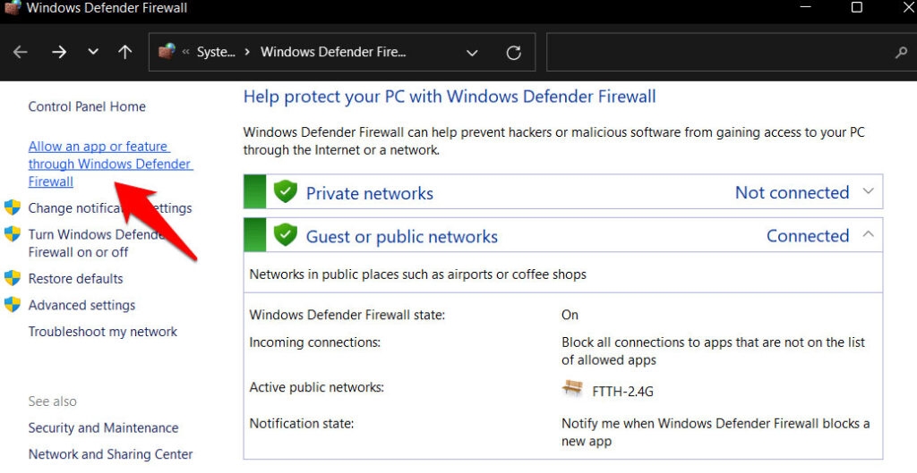 OneDriveをファイアウォールのホワイトリストに追加する - OneDriveが同期しない