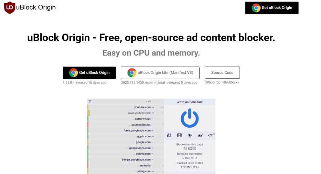 uBlock Origin