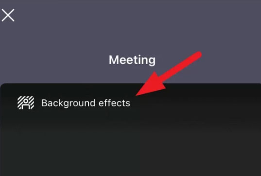Como Desfocar ou Mudar o Efeito de Fundo no Microsoft Teams em Smartphones