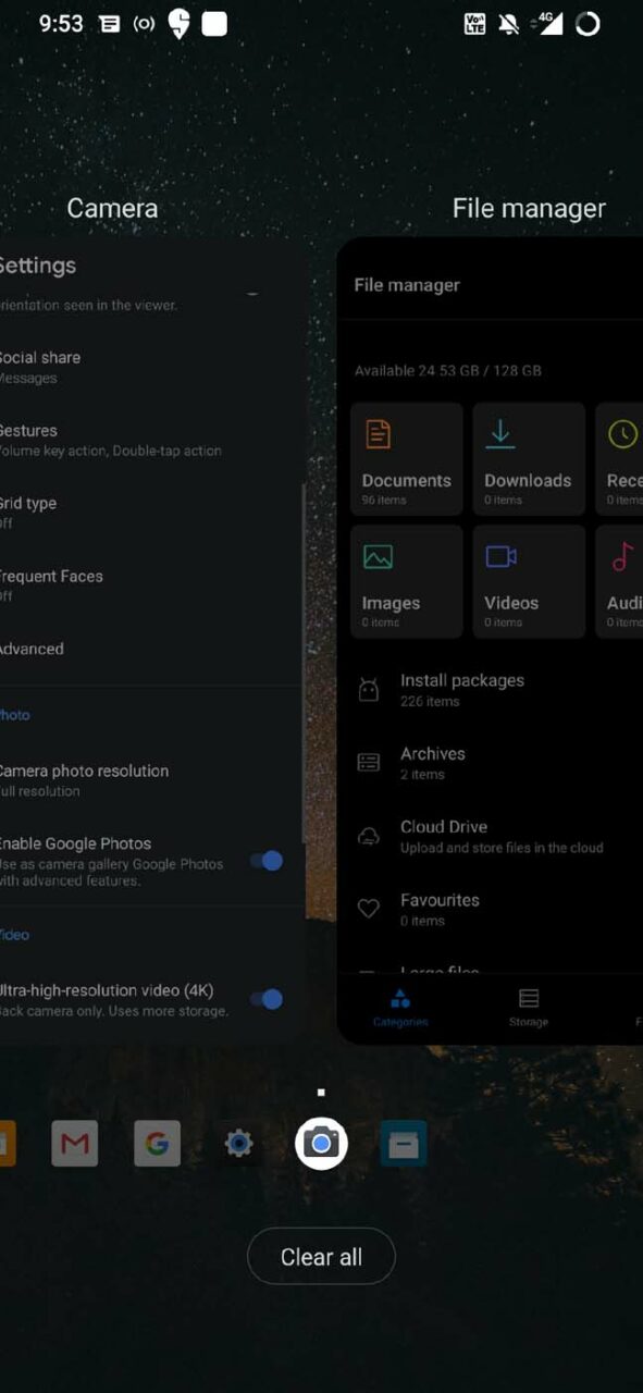 cerrar aplicaciones desde el conmutador de aplicaciones Android