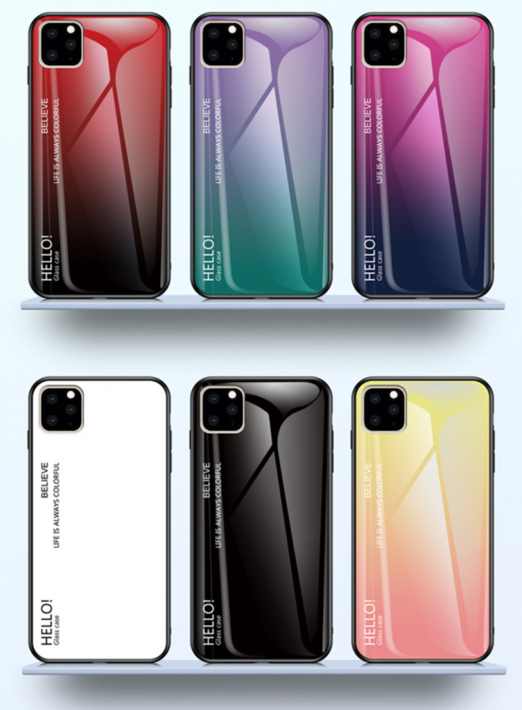 Questa custodia per iPhone 11 Pro Max è realizzata in vetro in modo che gli utenti possano godere della sensazione di lusso del loro dispositivo Apple.