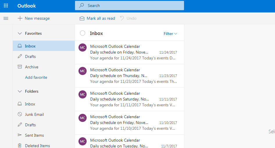 Iniciar sesión en la bandeja de entrada de Outlook