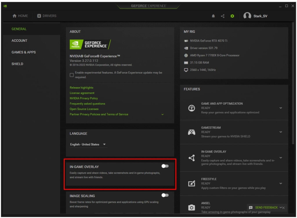 Disable NVIDIA GeForce Experience Overlay - Hitman 3 Crashing on Windows 11