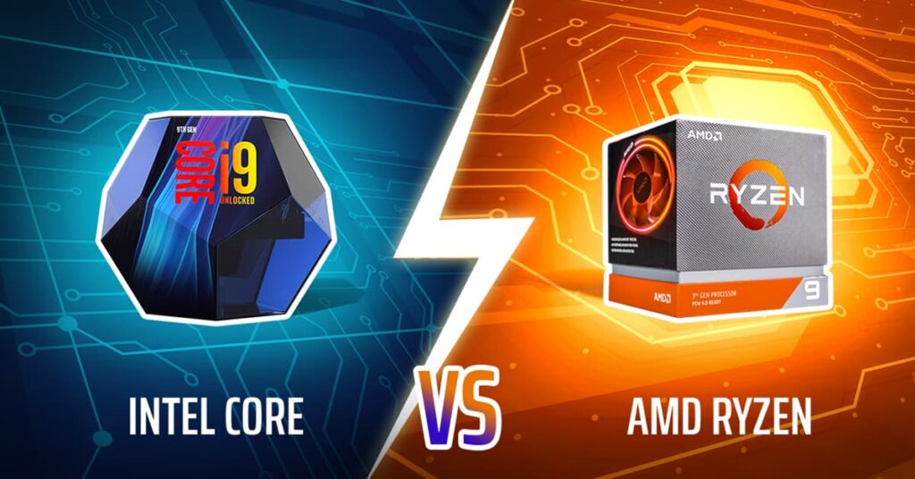 AMD Ryzen vs Intel CPUs