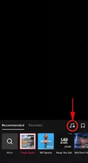Recortar sonido en TikTok