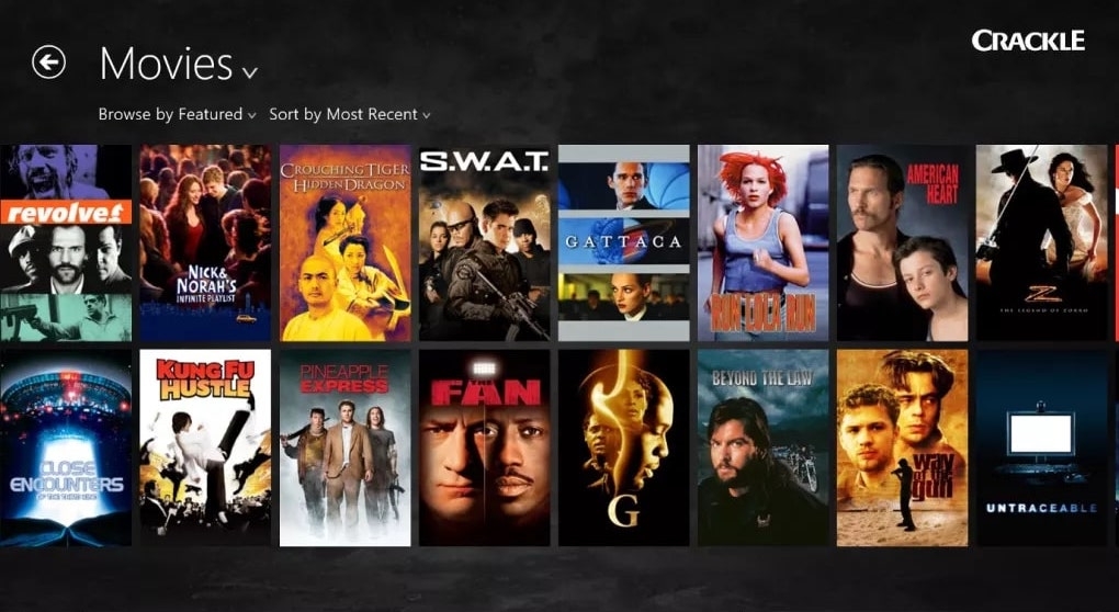 Sony Crackle - Scarica Film Gratuitamente