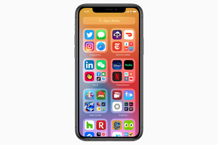 iOS 14.4 publié par Apple