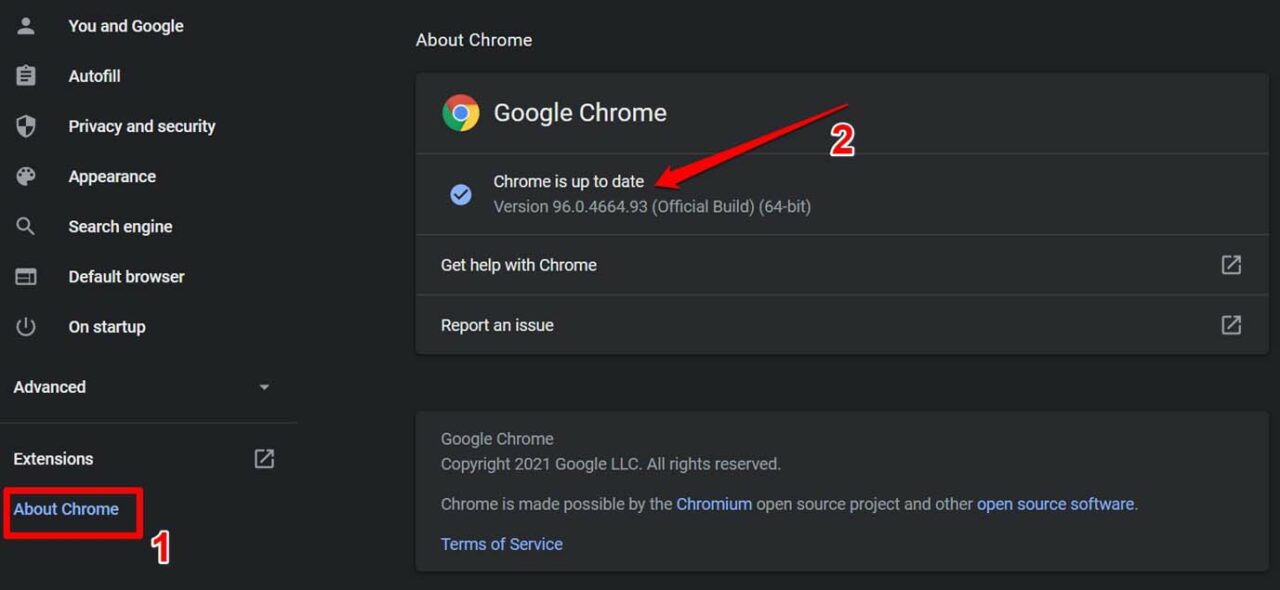 Chromeについて