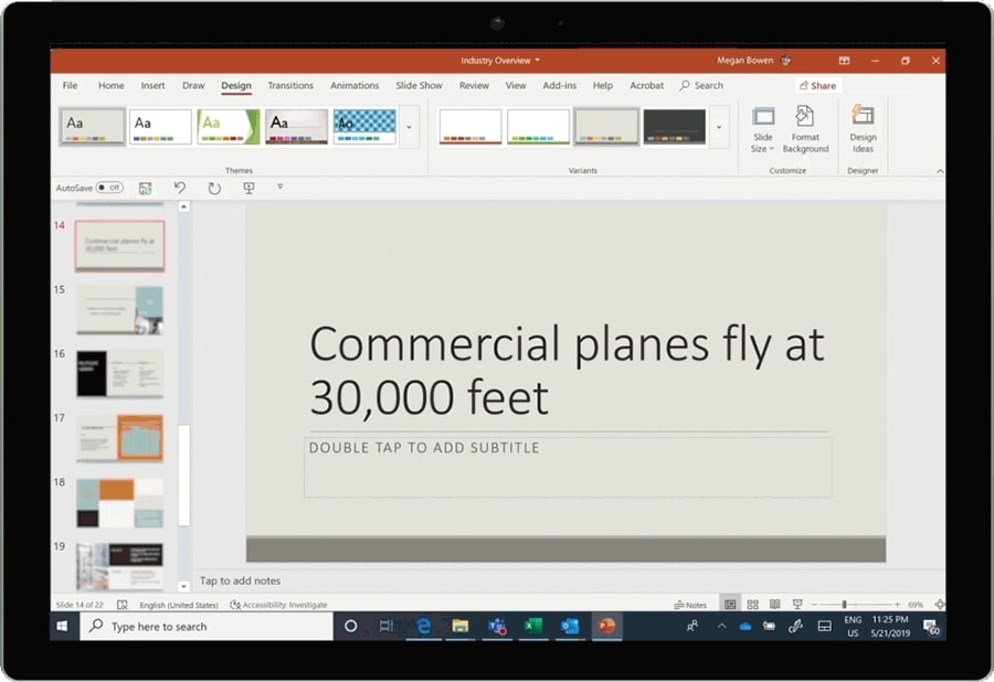 Microsoft PowerPoint - ベストアニメーションプレゼンテーションソフトウェア