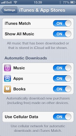 Compartilhando iBooks entre dispositivos iOS