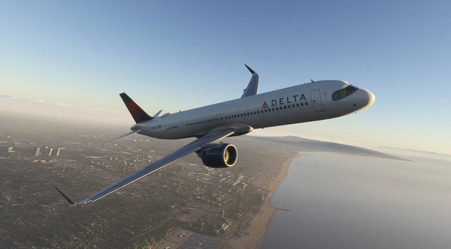 Delta Airlines N547DE (iniBuilds A321neo) - Libreas del Airbus A321LR para MSFS 2024