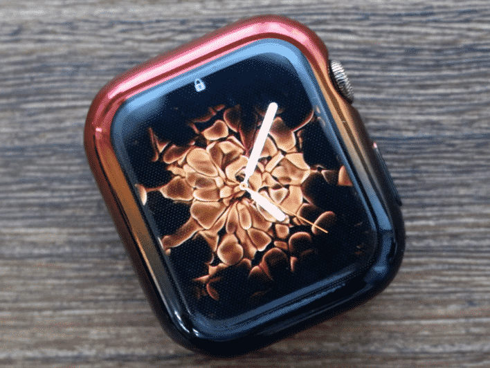 Esta es la Funda de Color Gradiente para Apple Watch Series 5 de 44 mm y 40 mm.