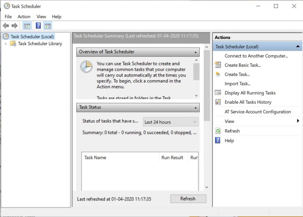 Windows 10 für eine automatische Abschaltung planen