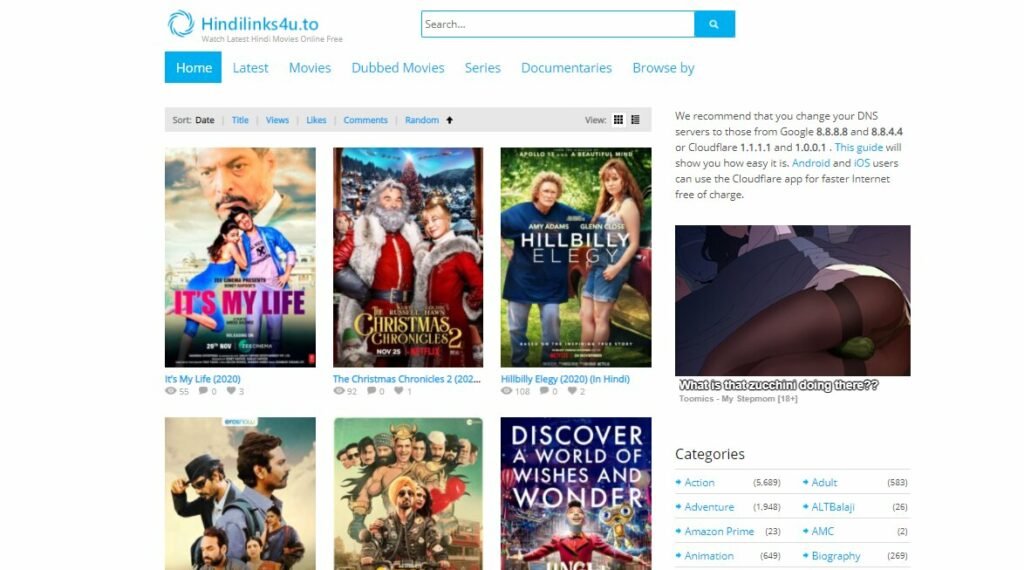 Sites pour télécharger des films