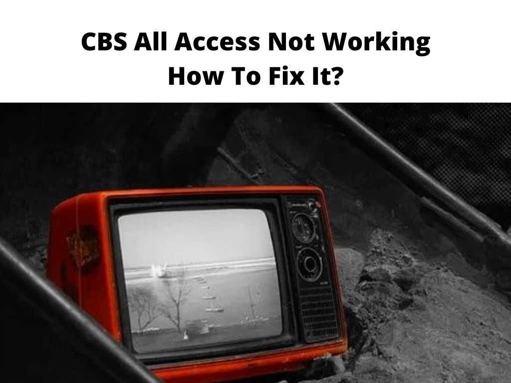 CBS 앱이 작동하지 않음: 원인 및 해결책