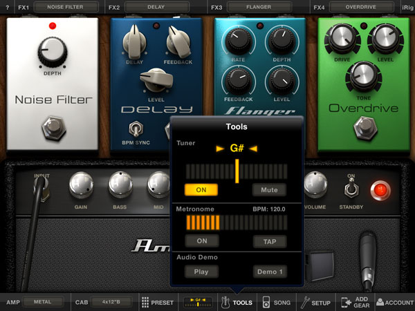 리뷰: IK Multimedia Amplitube iRig for iPhone, iPod touch 및 iPad