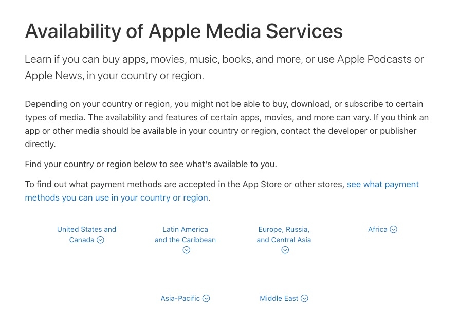 Apple Musicの利用可能性
