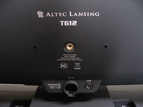Обзор: цифровая акустическая система Altec Lansing T612 для iPhone и iPod
