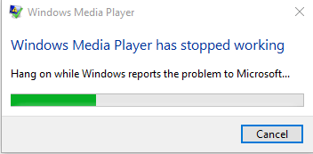 Windows Media Player ha smesso di funzionare