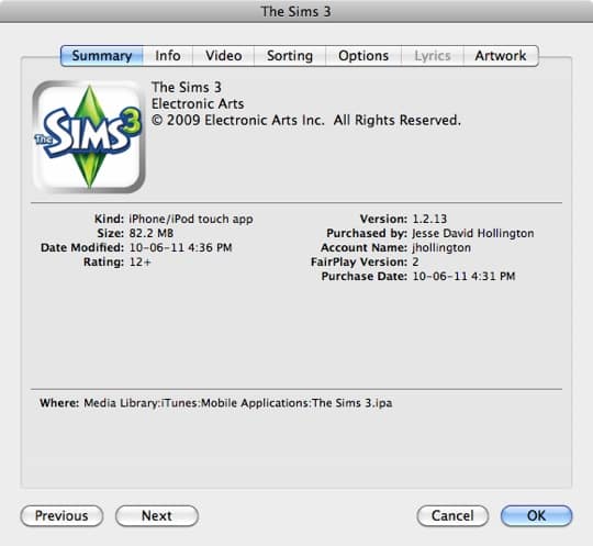 iPod touch запрашивает старый пароль iTunes