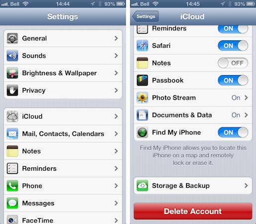 Passer d'un iCloud partagé à des comptes individuels