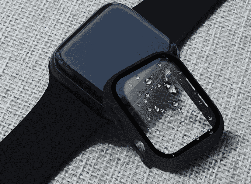 Esta es la Funda Dura Mate para Apple Watch Series 5 de 44 mm y 40 mm.