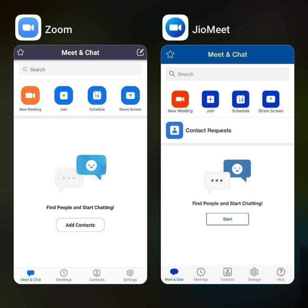 JioMeet meilleur que Zoom
