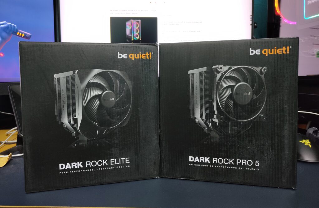 Dark Rock Elite and Dark Rock Pro 5