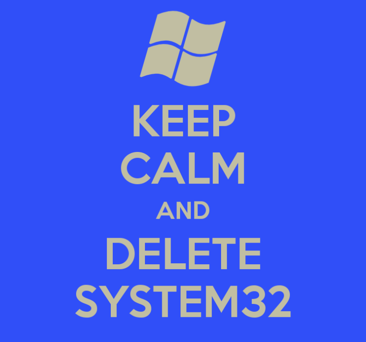 Comment supprimer les fichiers du dossier System 32 de Windows (C:) ? 1