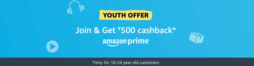 Amazon prime con 50% de descuento