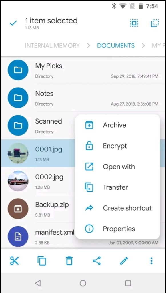 Dateimanager für gerootete Android