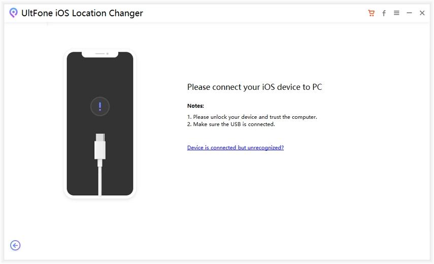 UltFone iOS Standortänderer