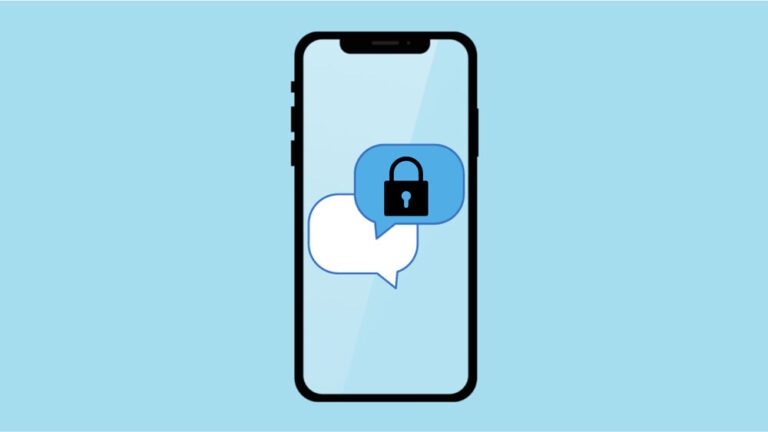Por que há um símbolo de cadeado na mensagem de texto do Android?