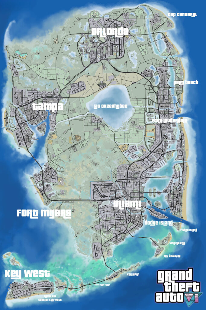 GTA VIマップ