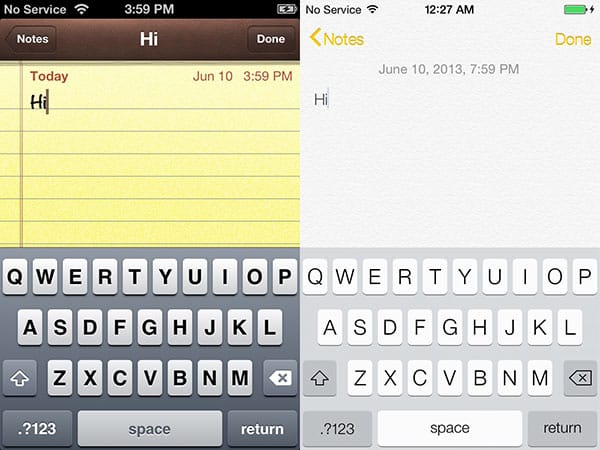 Novedades en iOS 7 para iPad, iPhone + iPod touch: Detalles + Pantallas
