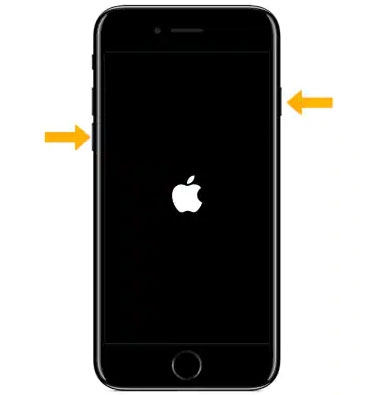Riavvia il Tuo iPhone 14 - Problema dello Schermo Nero dell'iPhone 14